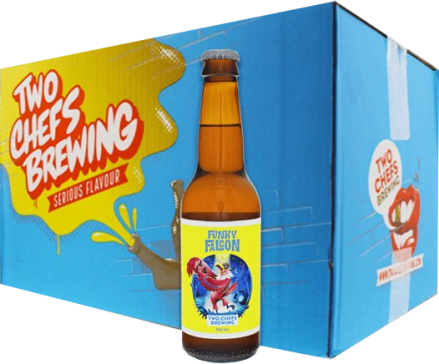 Funky Falcon doos van 24 flesjes á 0,33 liter Funky Falcon doos van 24 flesjes á 0,33 liter